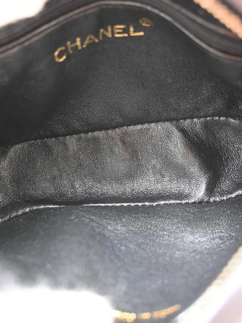Best08 Chanel Black Velvet Shoulder Bag KQ01746